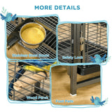 Parrot Cage, Travel Carry, Metal Handle