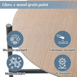 Garden Corner Sofa Set – Outdoor Lounge with Coffee Table and Footstool