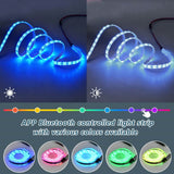 High Gloss White Sideboard Cabinet with LED – Modern 3-Door Buffet Storage Unit for Kitchen, Living Room, Dining Room & Hallway